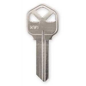 Ilco, JMA, or Esp Kwikset (KW1-NP,1176) Key Blanks