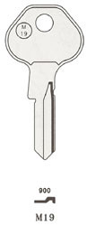 Master Lock (M19-BR,1092-900) Key Blank