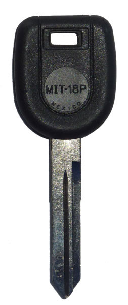 Mitsubishi (MIT13PT) 4D-61 Chip Transponder Key -by JMA