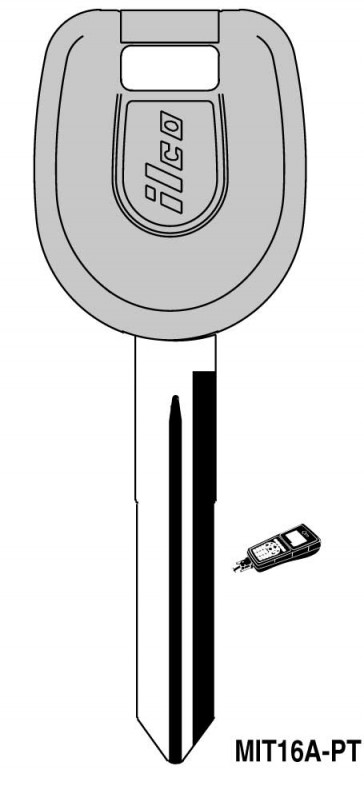 Mitsubishi Transponder Key (MIT16APT)