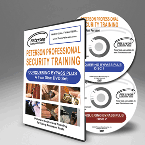 Peterson Professional Security Training: Conquering Bypass Plus (A 2-Disc DVD set)