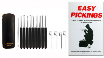 14 Piece Pick Kit with Book 
