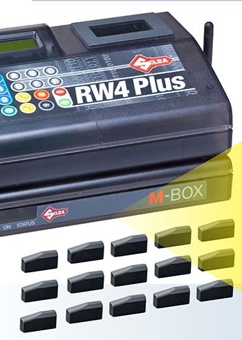 Silca RW4 Plus Key Programmer with M-Box