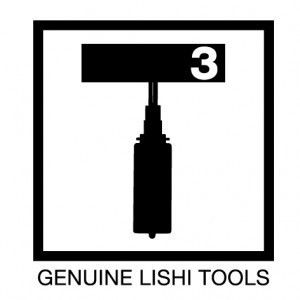 Mitsubishi (MIT3, X224, MIT-14D, MIT11) Lishi 2-in-1 Tool (New T3 Tool)