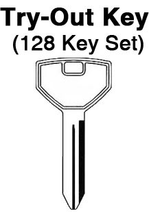 CHRYSLER - 1994 All Locks (Except Neon) - Aero Lock TO-71 (Y157) 128pc. Try-Out Key Set