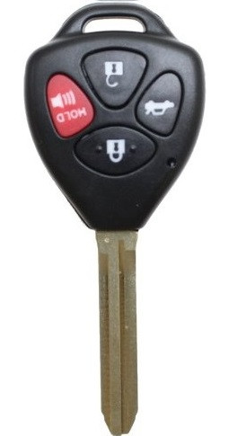 Avalon (TOY-06-4B-315-AVALON-4D-67) 4 Button Remote Head Key (Lock, Unlock, Trunk, Panic) 315MHz, 4D-67 Chip