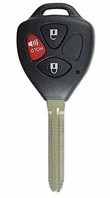 Toyota Yaris 3-Button Remote Head Key (FCC ID: HYQ12BBY) H-Chip -by Kee-Co