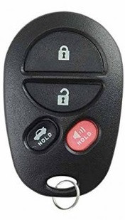 Toyota Highlander 4-Button Remote w/ Trunk (FCC ID: GQ43VT20T) 315Mhz -by Kee-Co