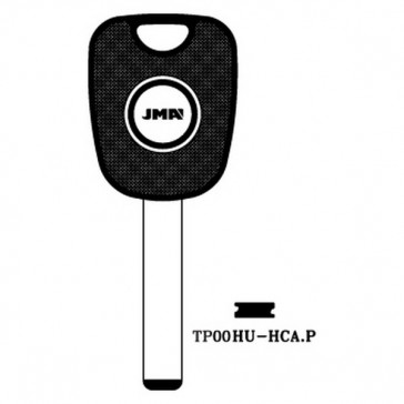 Transponder Key Shell (TP00HU-HCA-P)