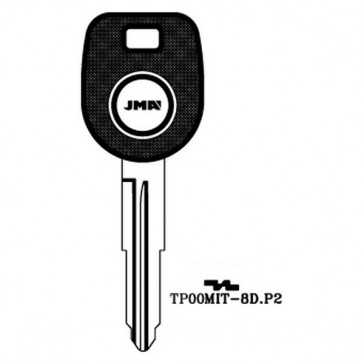 Transponder Key Shell (TP00MIT-8D-P2)