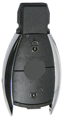 Mercedes Benz 2-Button Fobik Remote Shell -by Kee-Co