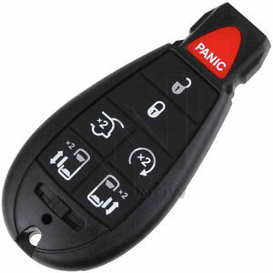 Chrysler/Dodge/Jeep/Volkswagen (CHRY-03-10) 7 Button Fobik Remote (Lock, Unlock, Trunk, Remote Start, Left Sliding Door, Right Sliding Door, Panic)