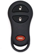 Chrysler/Plymouth (CHRY-R06-17T) 3 Button Remote (Lock, Unlock, Panic)
