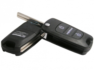 Hyundai Verna 2-Button Remote Flip Key -by Kee-Co