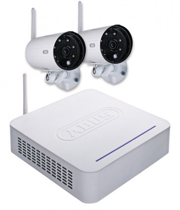 ABUS TVAC18000 DVR Wireless Surveillance Set w/ 2 Cameras