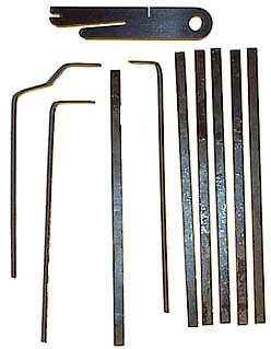 U-BEND-IT Assorted Tension Wrench Set