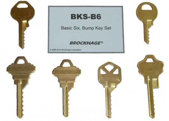 Basic 6 Bump Key Set