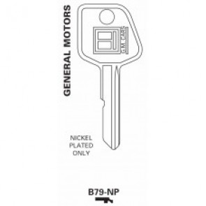 GM Key Blank (B79, GM-43, S1098WH) 