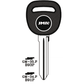 GM (B91-P, P1111) PH Key Blank 5-PACK