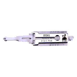 BYD01 2-in-1 tool for Mitsubishi -by Original Lishi