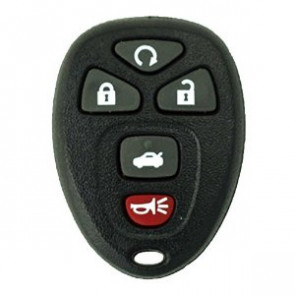 GM (CHEV-R04) 5 Button Remote (Lock, Unlock, Remote Start, Panic) 315MHz