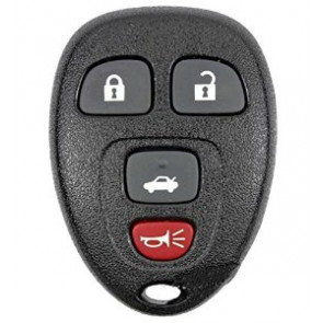 Chevrolet (CHEV-R07-KOB) 4 Button Remote Key (Lock, Unlock, Trunk, Panic) 315MHz