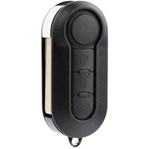 Fiat 3-Button Flip-Style Remote Head Key w/ Trunk