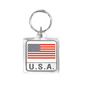 U.S.A. Acrylic Flag (Large) - (12p/c Multi-Card)