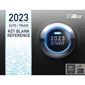 Ilco 2023 Auto Truck Key Blank Reference catalog