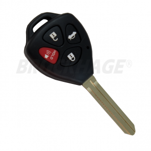 Toyota 4-Button Remote Head Key Shell -by Kee-Co
