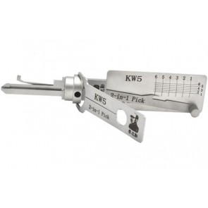 Kwikset (KW5) 6 Pin 2-in-1 Tool -by Original Lishi