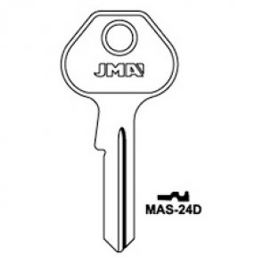 Master Lock (M26-NP, 1092-7000B, MAS-24D) Key Blank 10-PACK