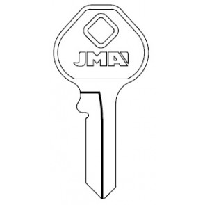 Master Lock (MAS-12D, M4) Keyblank 10-PACK