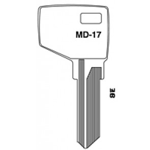 Master Lock (MD17-NP, MAS-16D, MD1054K) Residential Key Blank 10-PACK