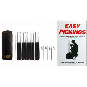 14 Piece Pick Kit with Book 