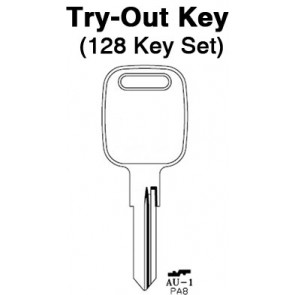 VW/AUDI - All Locks - Aero Lock TO-23 (PA8) 128pc. Try-Out Key Set