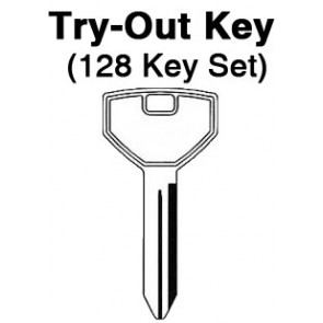 CHRYSLER - 1994 All Locks (Neon) - Aero Lock TO-73 (Y157) 128pc. Try-Out Key Set
