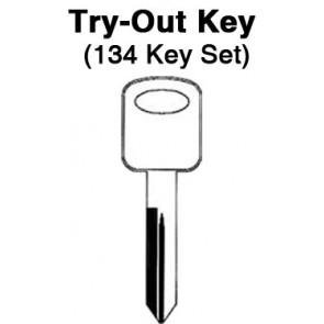 FORD - All Door Locks (Spaces 1-6) - Aero Lock TO-82 (H75) 134pc. Try-Out Key Set