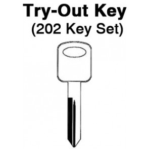 FORD - Deck & Tailgate Locks - Aero Lock TO-84 (H75) 202pc. Try-Out Key Set