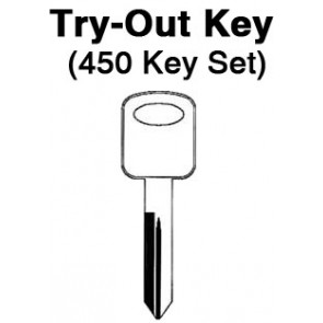 FORD - All Locks - Aero Lock - TO-92 (H75) 450pc. Try-Out Key Set