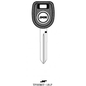 Transponder Key Shell (TP00MIT-18-P)