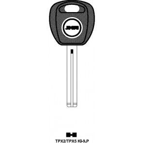 Kia (TPX2KI-9-P) Transponder Key (KK7PT)