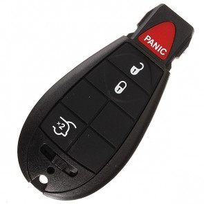 Chrysler/Dodge/Volkswagen (CHRY-03-5) 4 Button Fobik Remote (Lock, Unlock, Hatch, Panic)