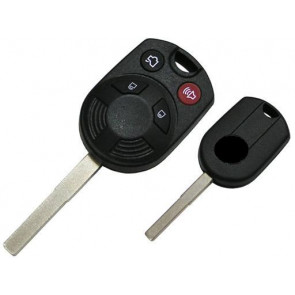 4 Buttons Remote Uncut Key Shell Case Fob For Ford Mercury Lincoln No Chip 4BTS
