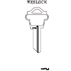Weslock (WK2 Nickel Plated, 1175N)