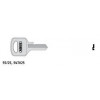ABUS 55/25 KB Key Blanks (10-Pack) for 55/25 Series Locks