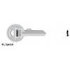 ABUS 24/41 KBL Key Blanks (10-Pack) for 24, 28, 41 Series Locks